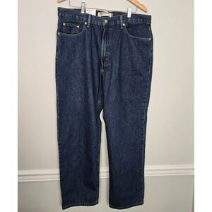 NWT Levis 550 Mens Classic Americana Relaxed Fit Tapered Leg Jean 38x30 Heritage